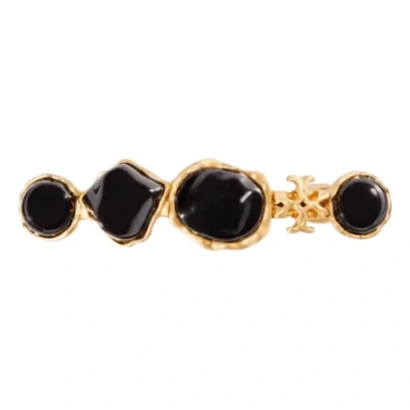 Tory Burch | Accessories | Tory Burch Black Roxanne Logo  display picture 3